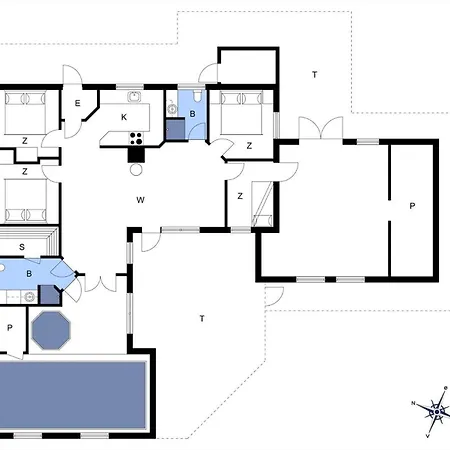 Ferienhaus Bv319-blavand-savmollen-14